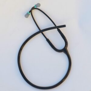 Compatible Replacement Tube by CardioTubes fits Littmann(r) Classic II SE(r) Standard Stethoscopes - 5mm Black on Black Tubing