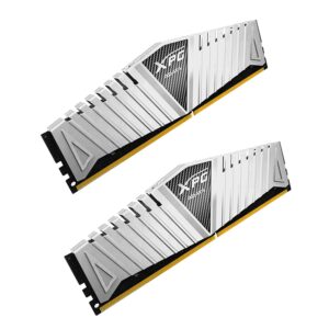 XPG Z1 DDR4 3200MHz (PC4 25600) 16GB (2x8GB) 288-Pin CL16-20-20 Memory Modules, Silver (AX4U320038G16A-DSZ1)