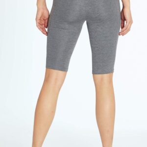 Bally Total Fitness High Rise Bermuda Short, Heather Charcoal, Large