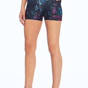 Marika Sky High Rise Shortie, Crystalized Dye Black, X-Large