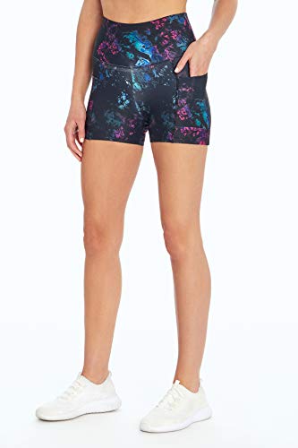 Marika Sky High Rise Shortie, Crystalized Dye Black, X-Large