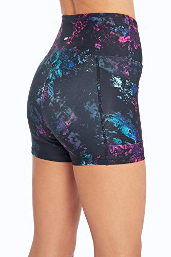 Marika Sky High Rise Shortie, Crystalized Dye Black, X-Large