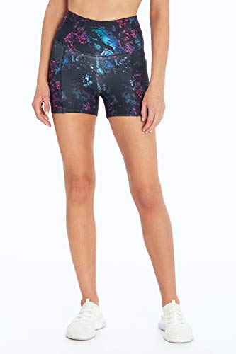 Marika Sky High Rise Shortie, Crystalized Dye Black, X-Large