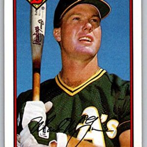 1989 Bowman #197 Mark McGwire Oakland Athletics Baseball NM-MT