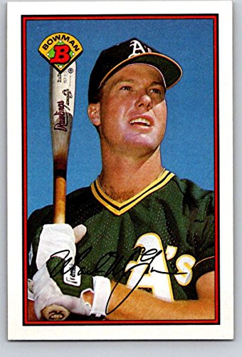 1989 Bowman #197 Mark McGwire Oakland Athletics Baseball NM-MT