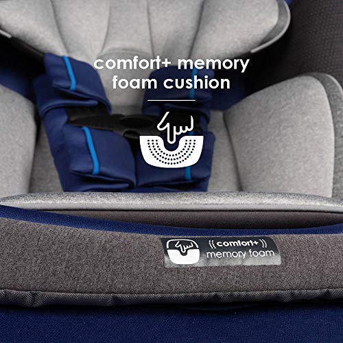 Diono Radian 3QX 4-in-1 Rear & Forward Facing Convertible Car Seat, Safe+ Engineering 3 Stage Infant Protection, 10 Years 1 Car Seat, Ultimate Protection, Slim Fit 3 Across, Gray Slate