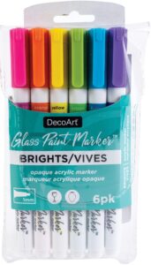 deco art glass paint markr st brights, us:one size