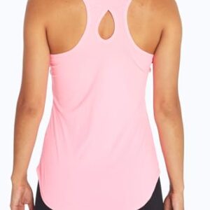 Bally Total Fitness Kiki Singlet Top, Ultra Pink, X-Large