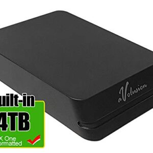 Avolusion Mini HDDGear Pro 4TB USB 3.0 Portable External Gaming Hard Drive (Compatible with Xbox One, Pre-Formatted)