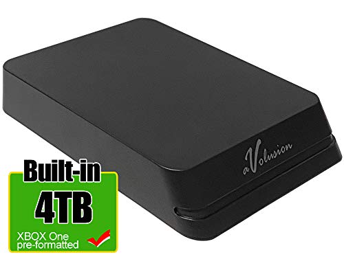 Avolusion Mini HDDGear Pro 4TB USB 3.0 Portable External Gaming Hard Drive (Compatible with Xbox One, Pre-Formatted)