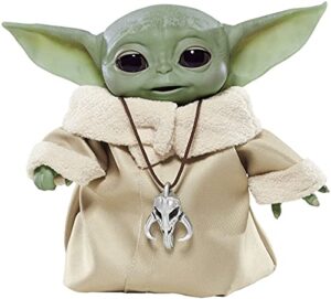 star wars the child animatronic edition 7.2-inch-tall toy by hasbro with over 25 sound & motion combinations, toys for kids ages 4 & up, green, f1119