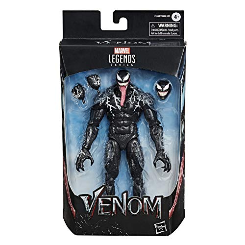 Marvel Hasbro Legends Series Venom 6-inch Collectible Action Figure Venom Toy, Premium Design and 3 Accessories