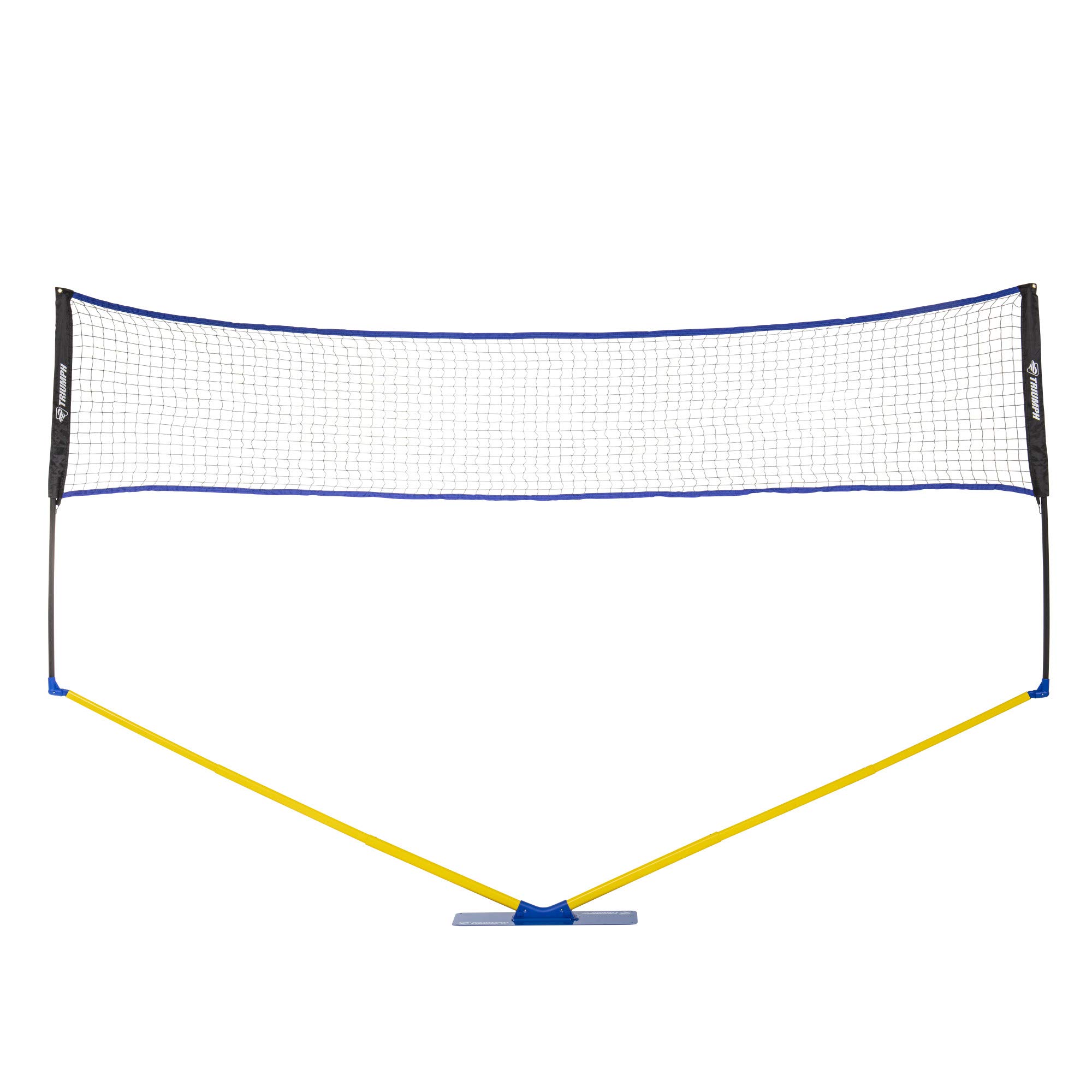 Triumph Sports Multi-Sport Versatile Combo Outdoor Game Net Set Includes Volleyball, Badminton, and Pickleball, Blue (35-7510-2)