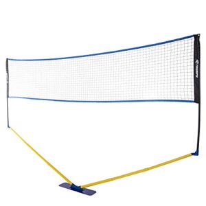 Triumph Sports Multi-Sport Versatile Combo Outdoor Game Net Set Includes Volleyball, Badminton, and Pickleball, Blue (35-7510-2)