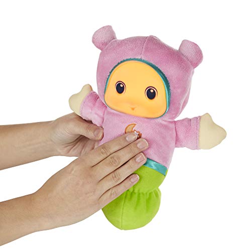 Playskool A1202F03 Glo Worm (Pink) Soft Toy for Babies with Soothing Melodies, Multi-Coloured - Amazon Exclusive