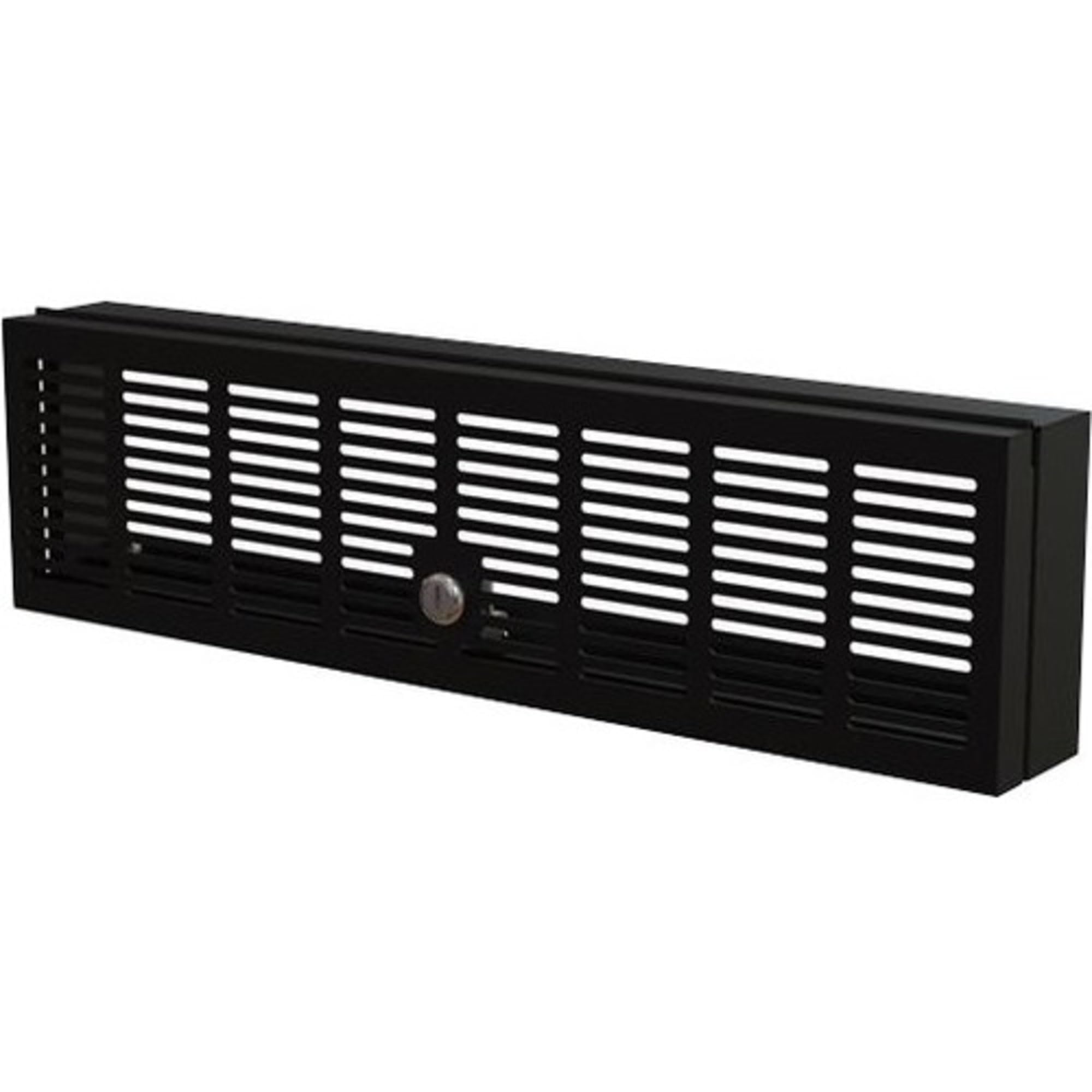 StarTech.com 3U Rack Mount Security Cover - Hinged Locking Rack Panel/Cage/Door for Physical Security/Access Control of 19" Server Rack & Network Cabinet - Assembled w/Mounting Hardware (RKSECLK3U)