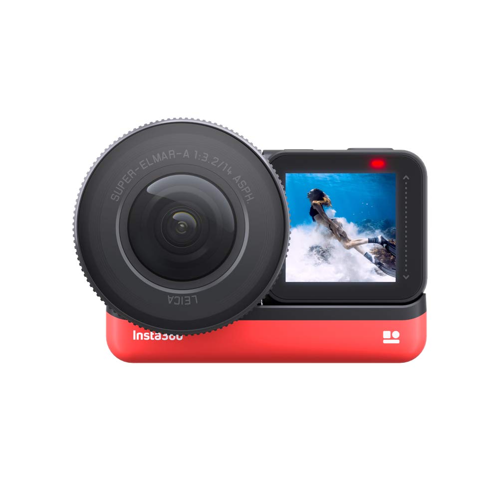 Insta360 ONE R 4K Edition – 4K 60fps Sports Action Camera with Stabilization, IPX8 Waterproof, Reversible Touch Screen, Slow Motion, Adaptive Design