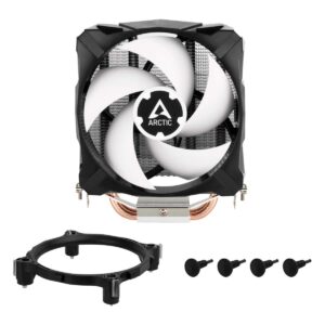 ARCTIC Freezer 7 X - Compact Multi-Compatible CPU Fan, 100 mm PWM CPU Air Cooler, Compatible with Intel & AMD Sockets, Intel LGA 1700, 300-2000 RPM (PWM Controlled), Pre-Applied MX-4 Thermal Paste