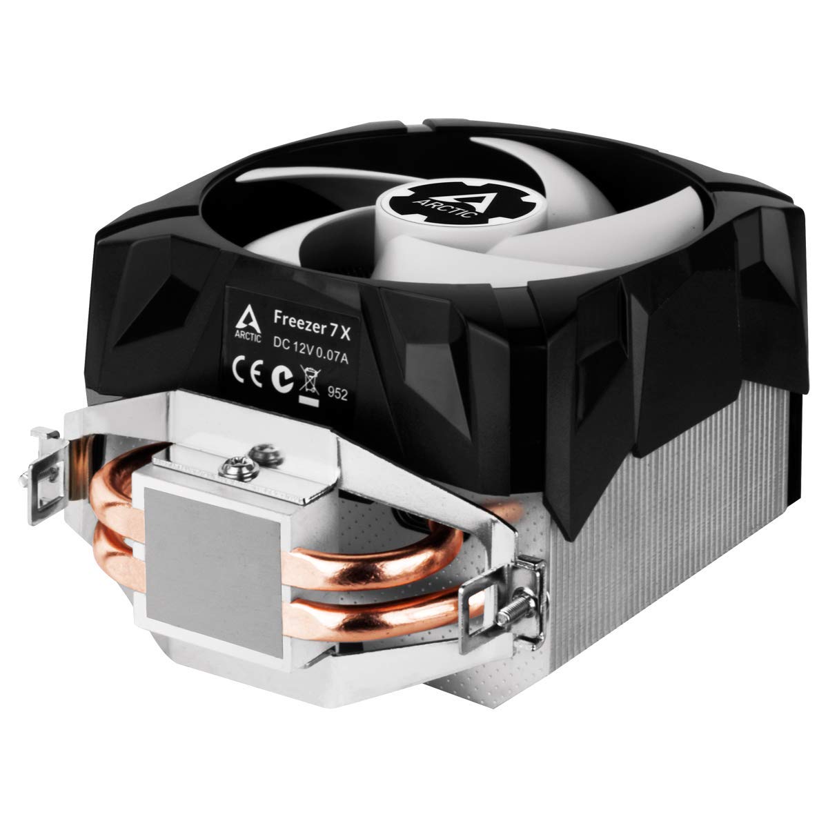 ARCTIC Freezer 7 X - Compact Multi-Compatible CPU Fan, 100 mm PWM CPU Air Cooler, Compatible with Intel & AMD Sockets, Intel LGA 1700, 300-2000 RPM (PWM Controlled), Pre-Applied MX-4 Thermal Paste