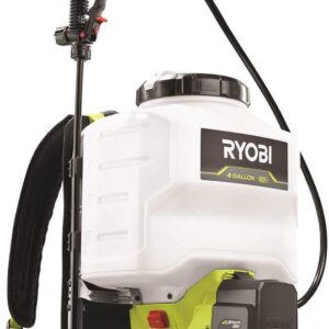 RYOBI ONE+ 18-Volt Lithium-Ion Cordless 4 Gal. Backpack Chemical Sprayer - 2.0Ah Battery and Charger Included