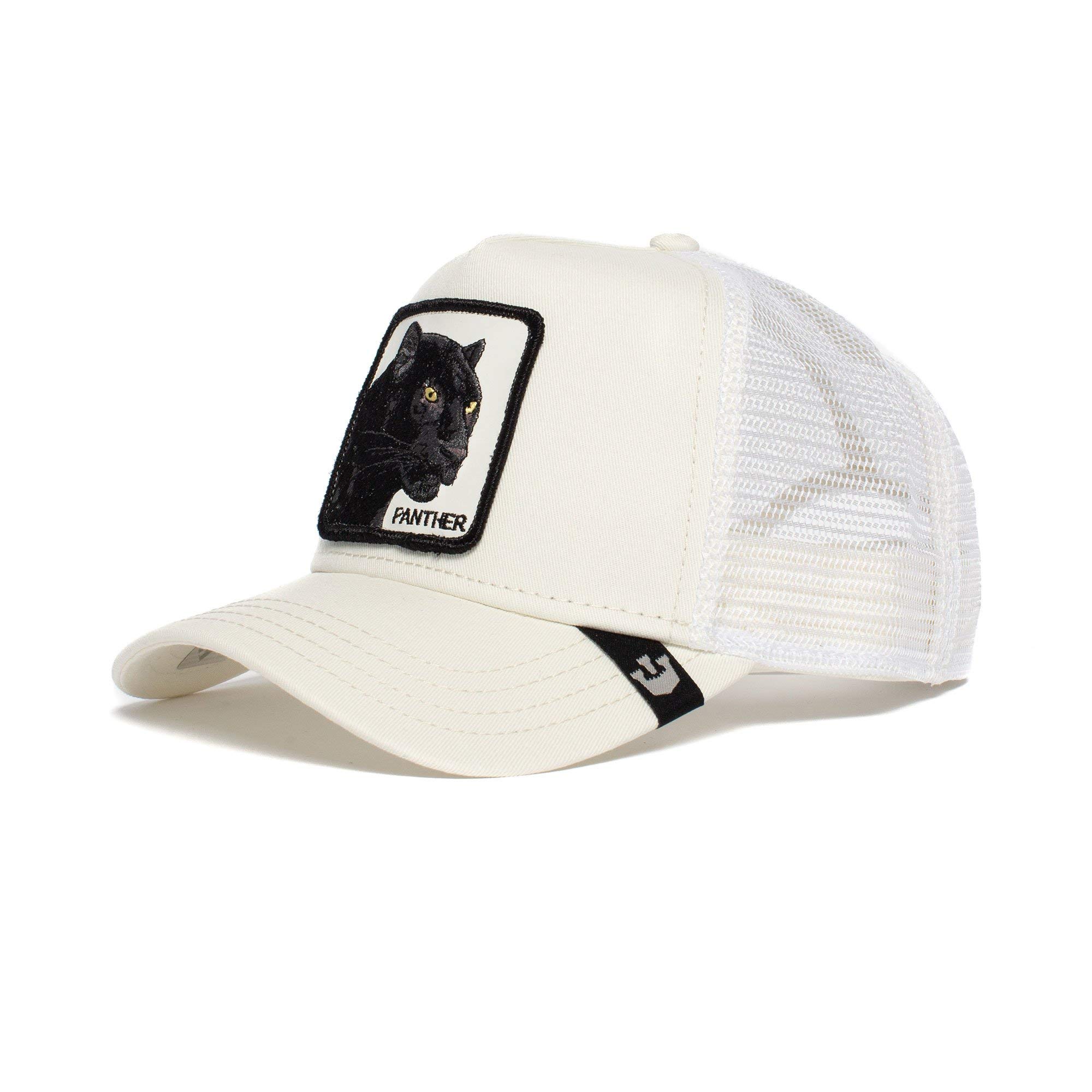 Goorin Bros. The Farm Men's Trucker Hat - Baseball Snapback Cap, Panther Vibes, Ivory