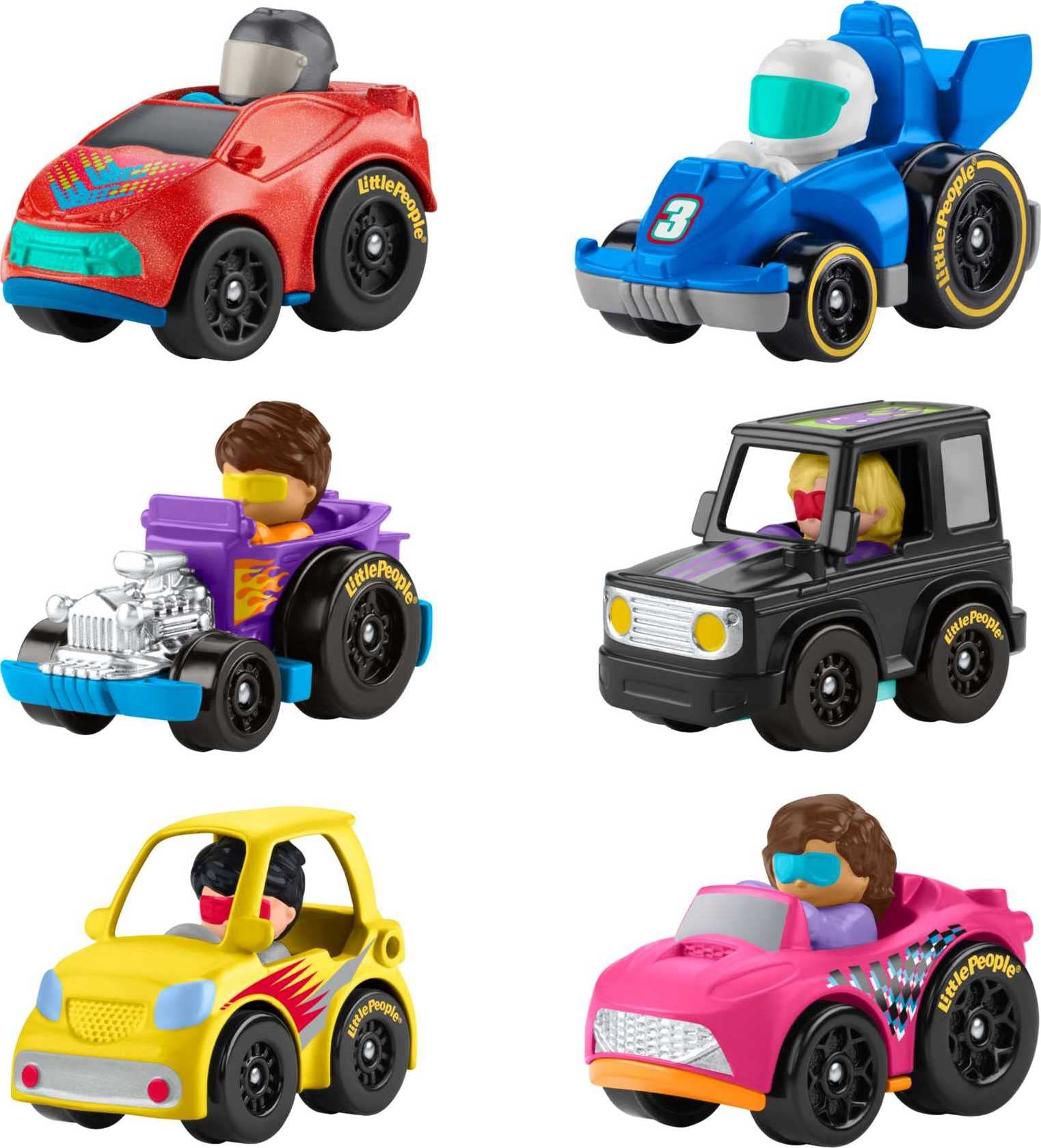 Fisher-Price Little People Wheelies Gift Set