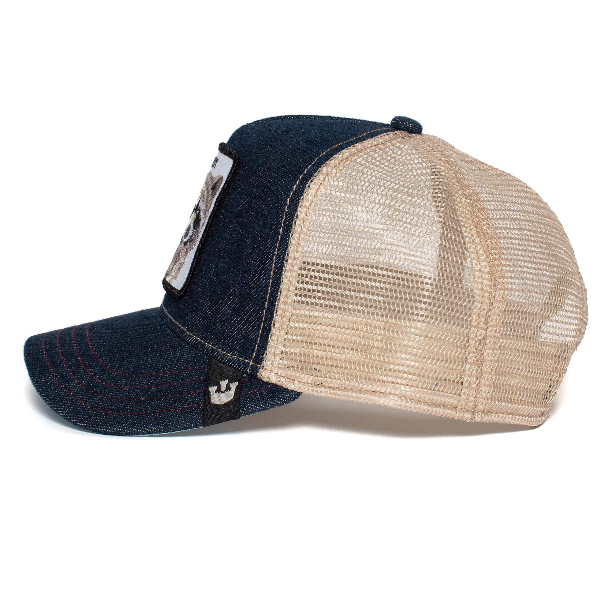 Goorin Bros. The Farm Men's Trucker Hat - Baseball Snapback Cap, Bandit, Navy