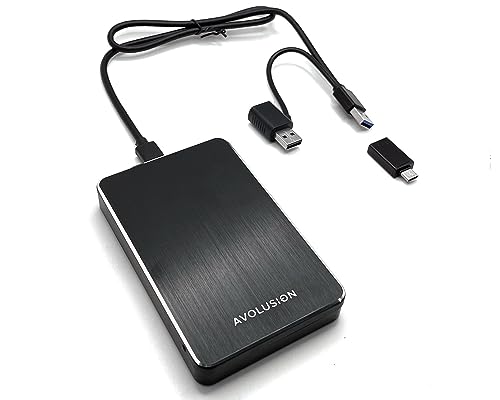 Avolusion M2 Series 2TB USB 3.0 Portable External Gaming Hard Drive (Compatible with Xbox One, Pre-Formatted) - 2 Year Warranty