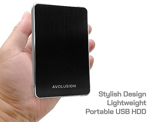 Avolusion M2 Series 2TB USB 3.0 Portable External Gaming Hard Drive (Compatible with Xbox One, Pre-Formatted) - 2 Year Warranty