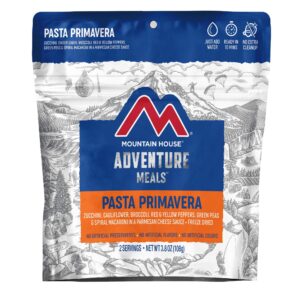 mountain house pasta primavera | freeze dried backpacking & camping food | 2 servings