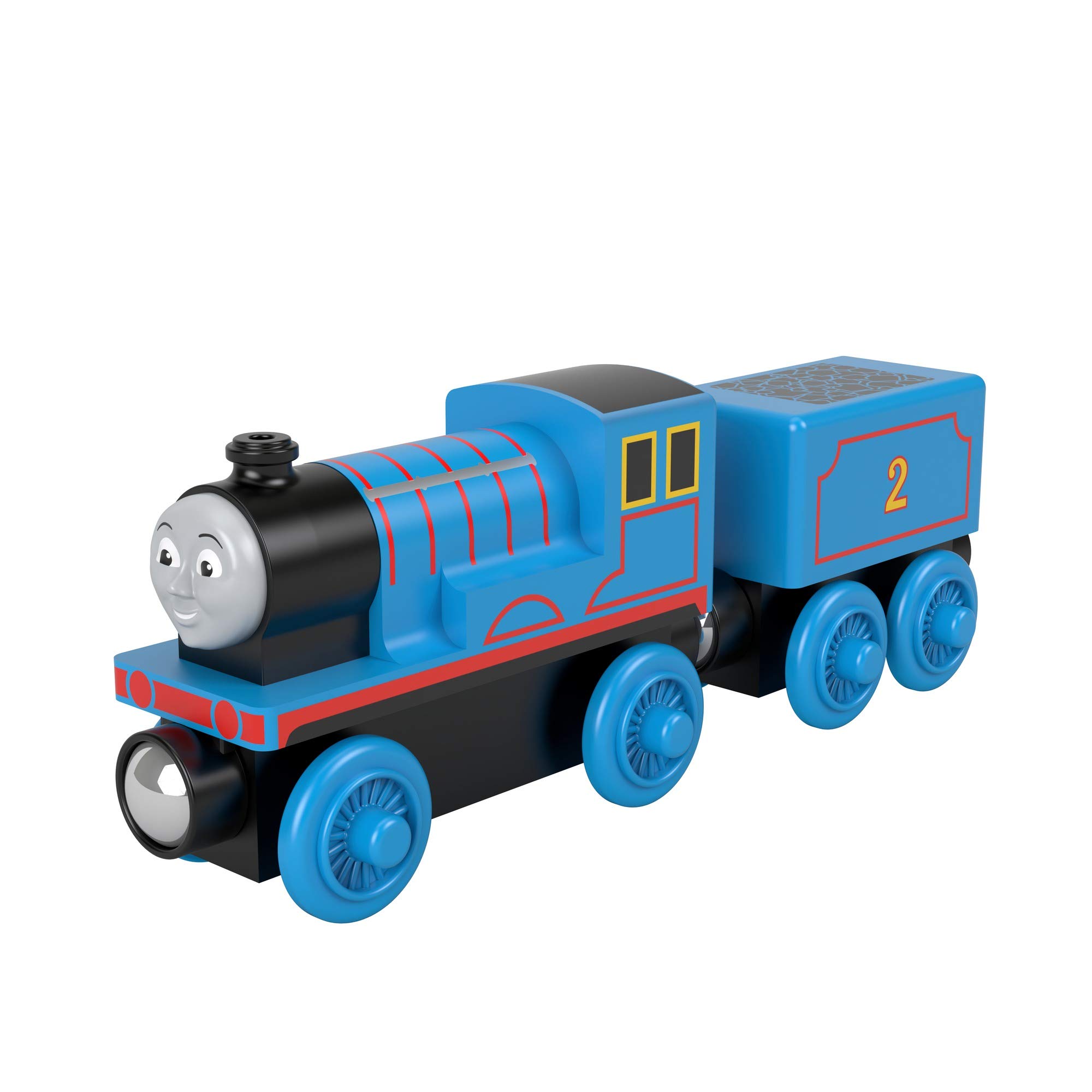 Thomas & Friends Wood Edward push-along train engine for toddlers and preschool kids ages 2 years and up