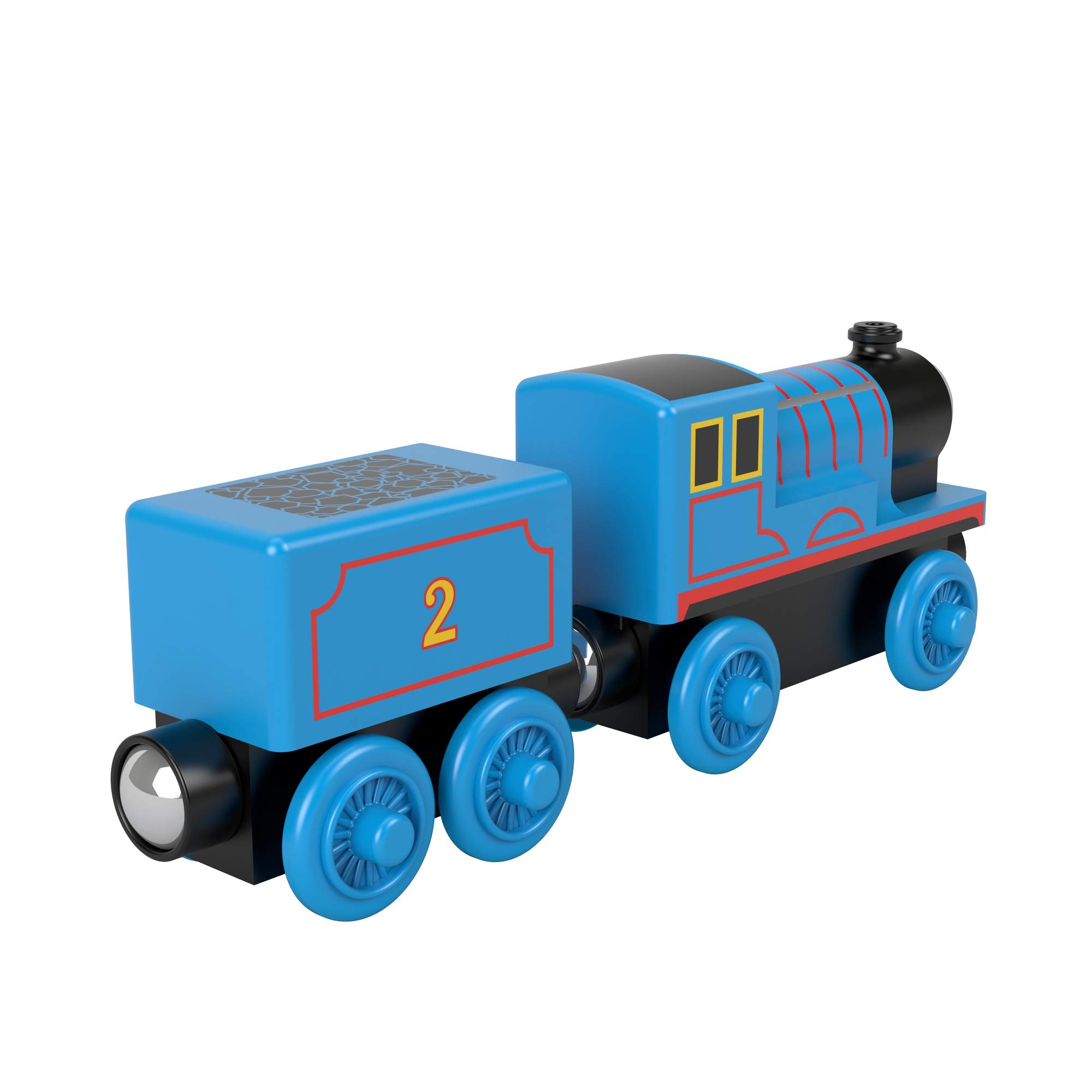 Thomas & Friends Wood Edward push-along train engine for toddlers and preschool kids ages 2 years and up