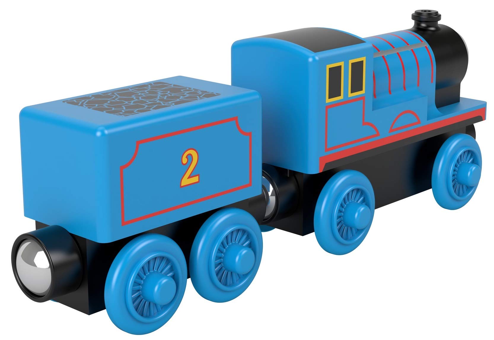 Thomas & Friends Wood Edward push-along train engine for toddlers and preschool kids ages 2 years and up