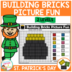 building bricks picture fun: st. patrick's day