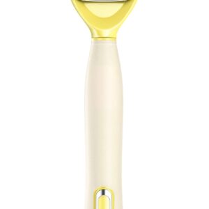 joy razor, handle + 2 razor blade refills (Yellow)