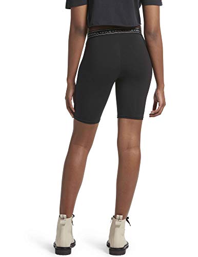 Kendall + Kylie Women's Logo Cotton Bike Short, Black, Extra Large