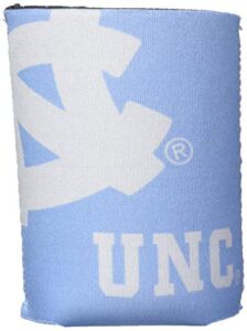 logo brands ncaa north carolina tar heels flat coozie, one size, team color