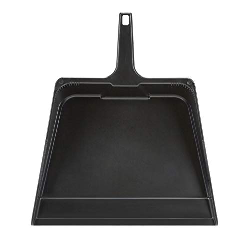 AmazonCommercial 16" Jumbo Dustpan with Heavy Duty Handle - 12-Pack