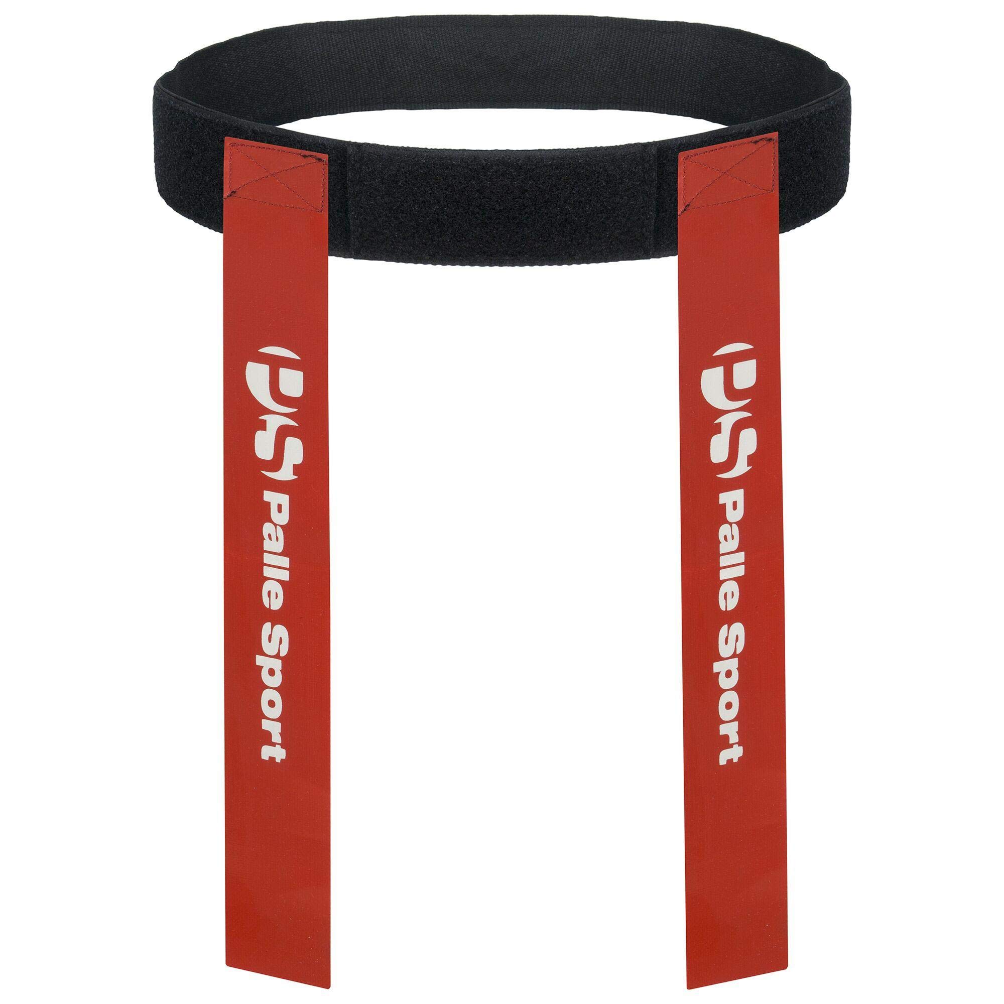 Palle Sport Tag Belt Junior Tackle Training Set of 10-10 Pack/Red