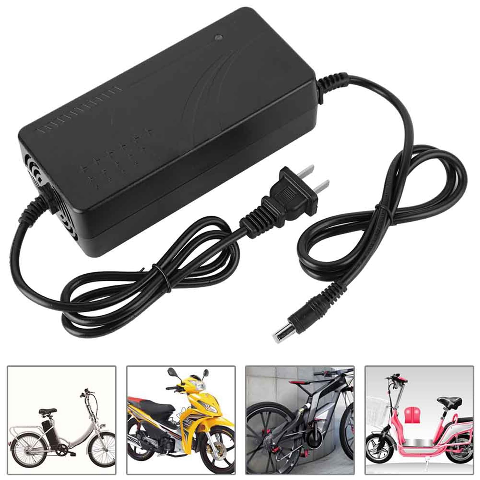 Electric Bike Charger, DC HeadCN Plug 180V-220V 36V/2A, 48V/2A Lithium Battery Charger for Electric Bike (48V/2A)