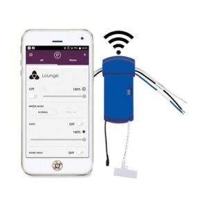 fanimation wfr8547 fansync smart wifi receiver, blue