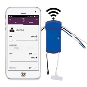 Fanimation WFR8547 FanSync Smart WiFi Receiver, Blue