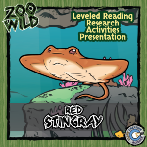 stingray - 15 zoo wild resources - leveled reading, slides & activities