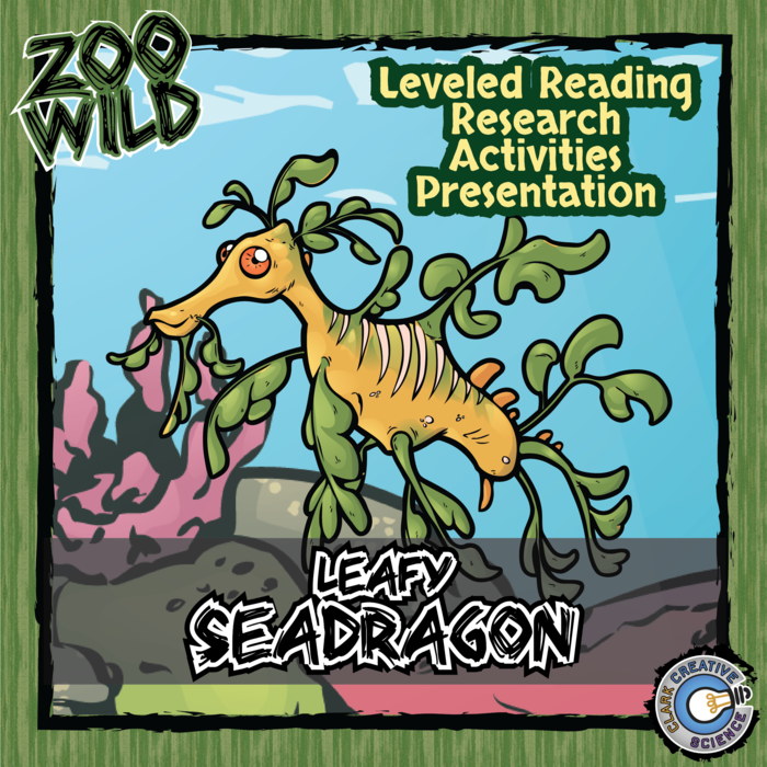 Leafy Seadragon - 15 Zoo Wild Resources - Leveled Reading, Slides & Activities