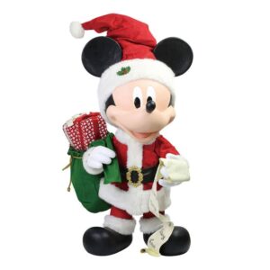 department 56 possible dreams disney merry mickey mouse showcase figurine, 30 inch, multicolor