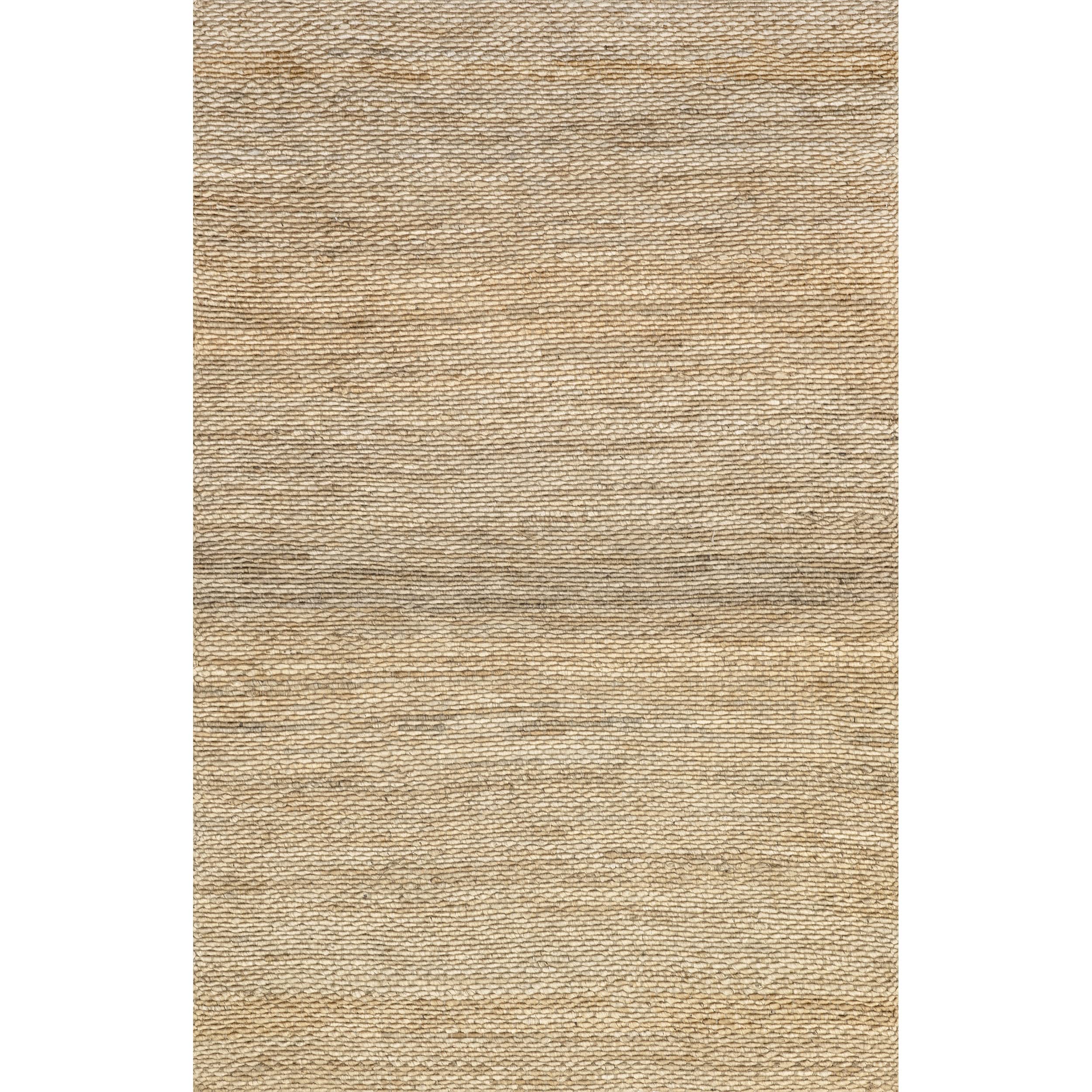 nuLOOM Hailey Hand Woven Jute Area Rug, 6' Square, Natural