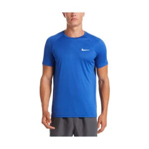 nike men's standard short sleeve hydrogu, game royal, large