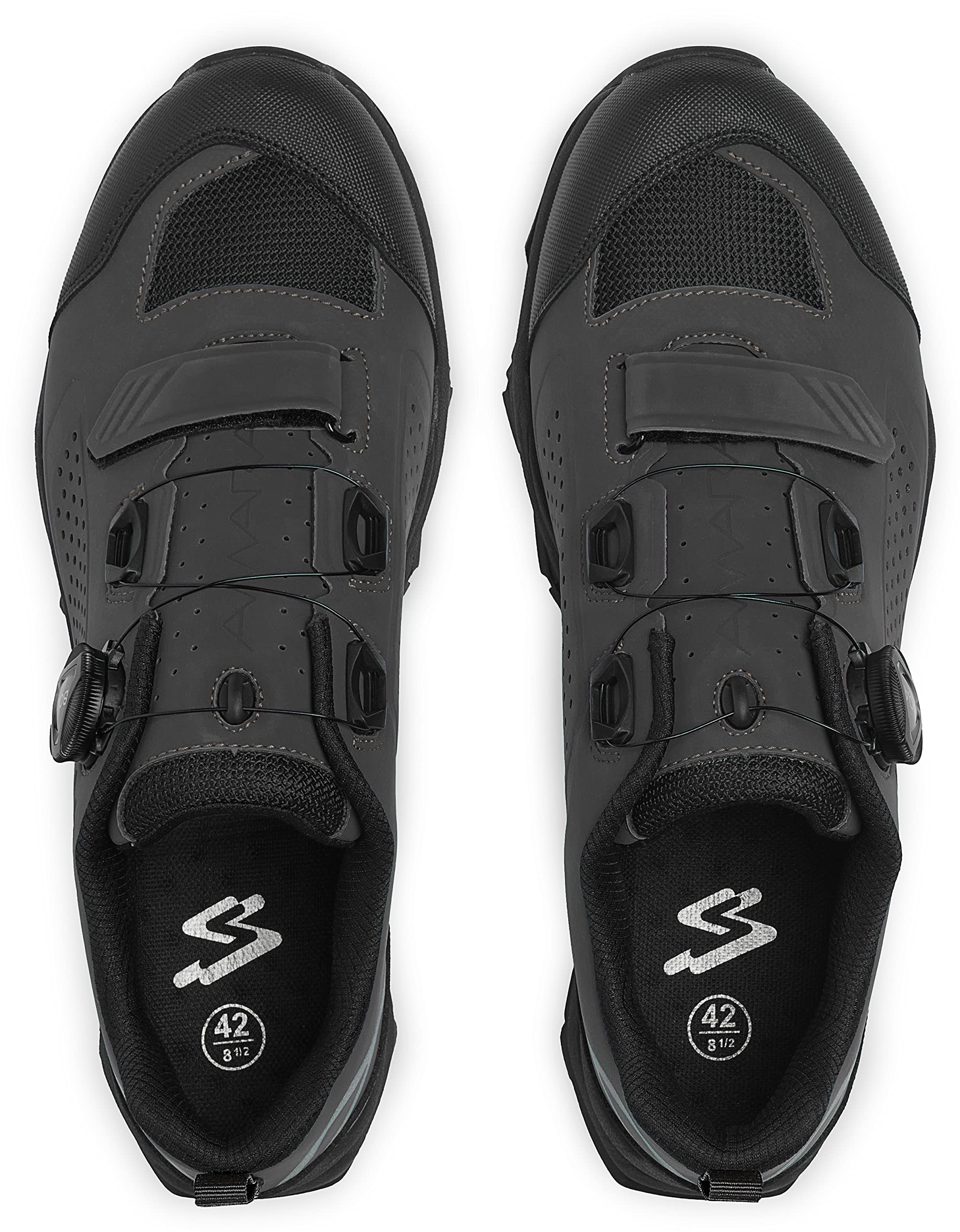 Spiuk Sportline Amara Cycling Shoe, Unisex, Adults, Black, UK Size 6