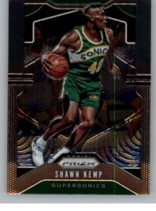 2019-20 panini prizm #14 shawn kemp seattle supersonics nba basketball trading card