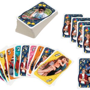 Mattel Games UNO Saved by The Bell Card Game with 112 Cards & Instructions, Great Gift for Kid, Adult or Family Game Night, Ages 7 Years & Older